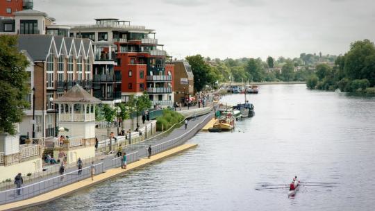 Proposed Thames Boardwalk in Kingston
